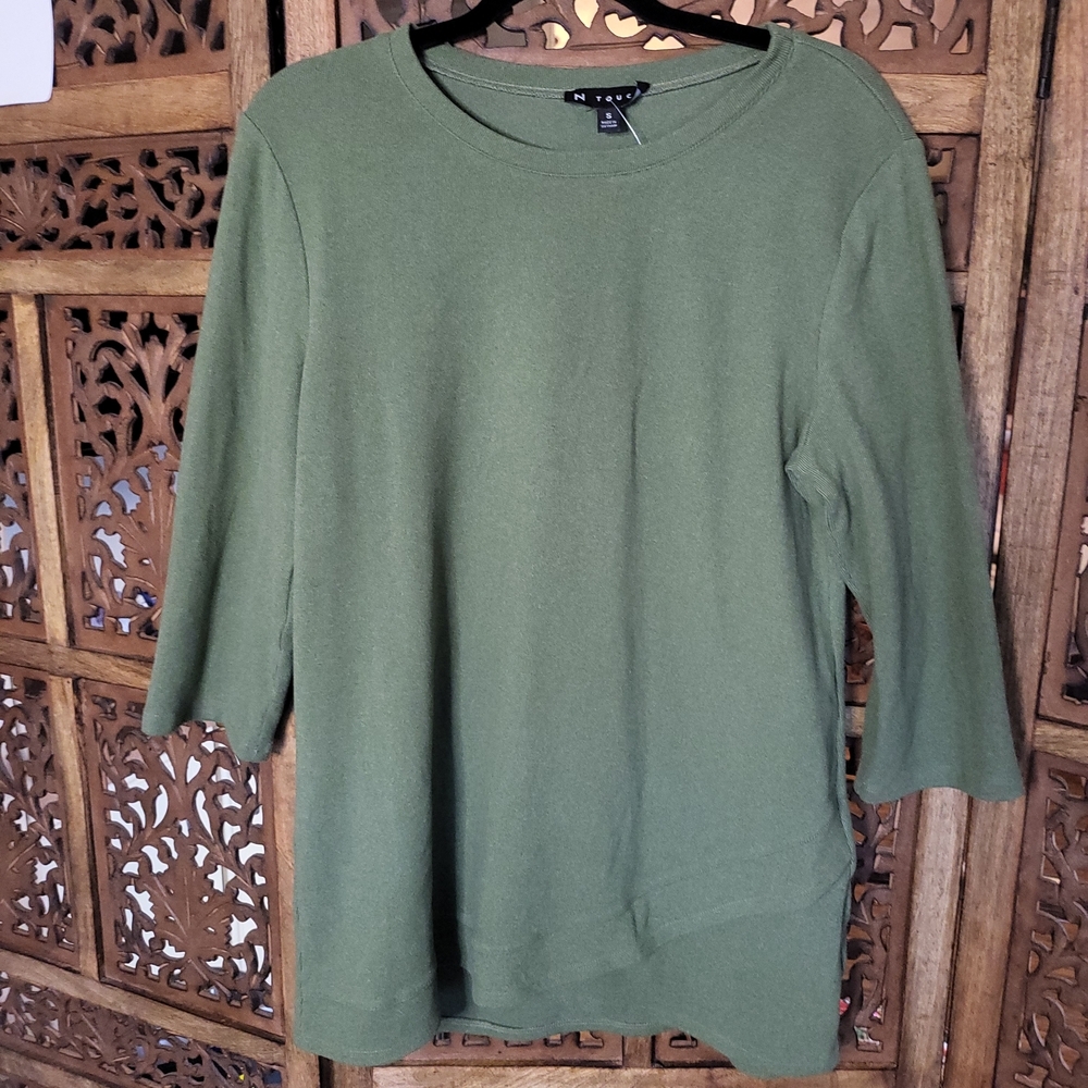 Elegant Olive Women's Sweatshirt